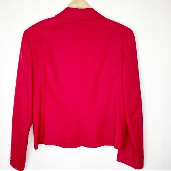 VINTAGE Pendleton Red Wool Blazer sz. 14 #EE - Picture 2 of 10